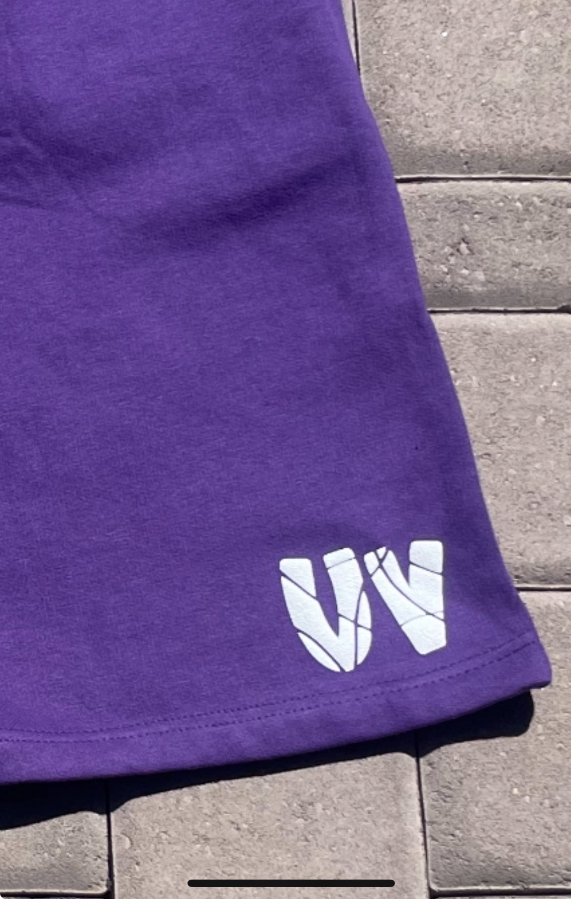 Unisex Purple Sweat Shorts👿👾