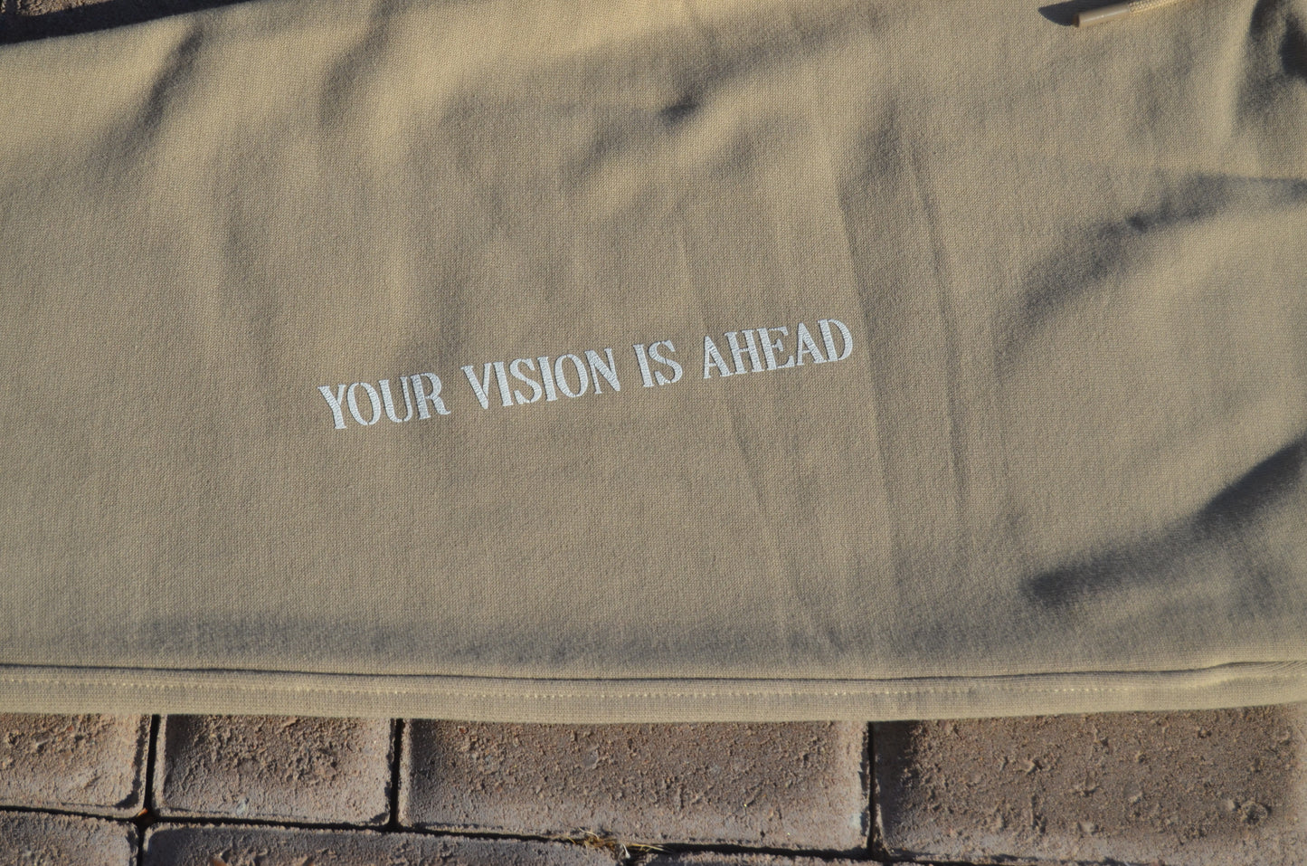 Unisex Sand “Your Vision is Ahead” Sweatpants ⏳🏜️