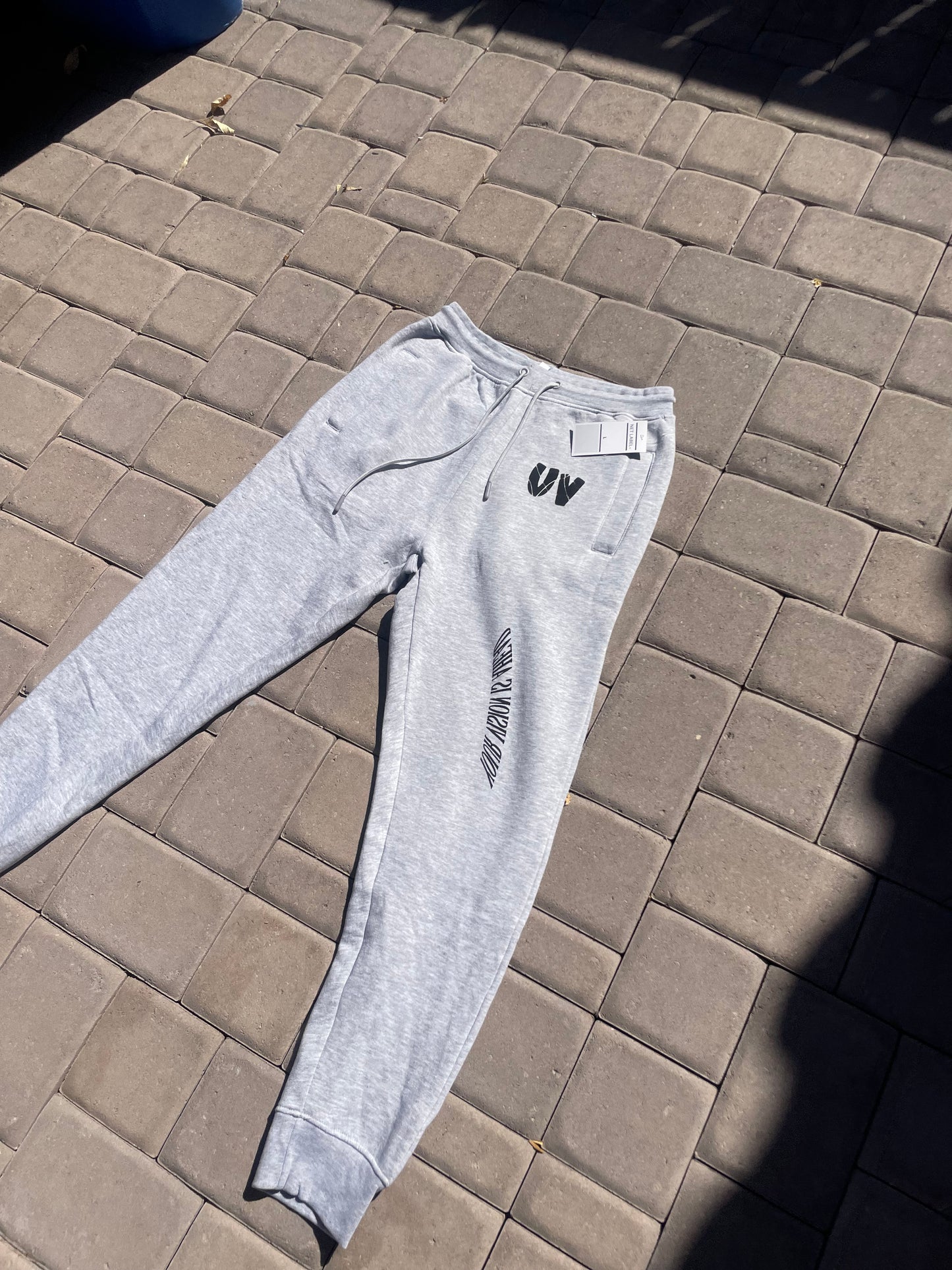 Unisex Grey “Your Vision is Ahead” SweatPants ☑️👽