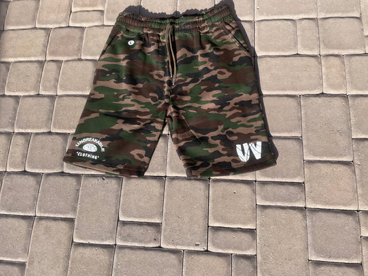 Unisex Camo Sweat Shorts💯🎬