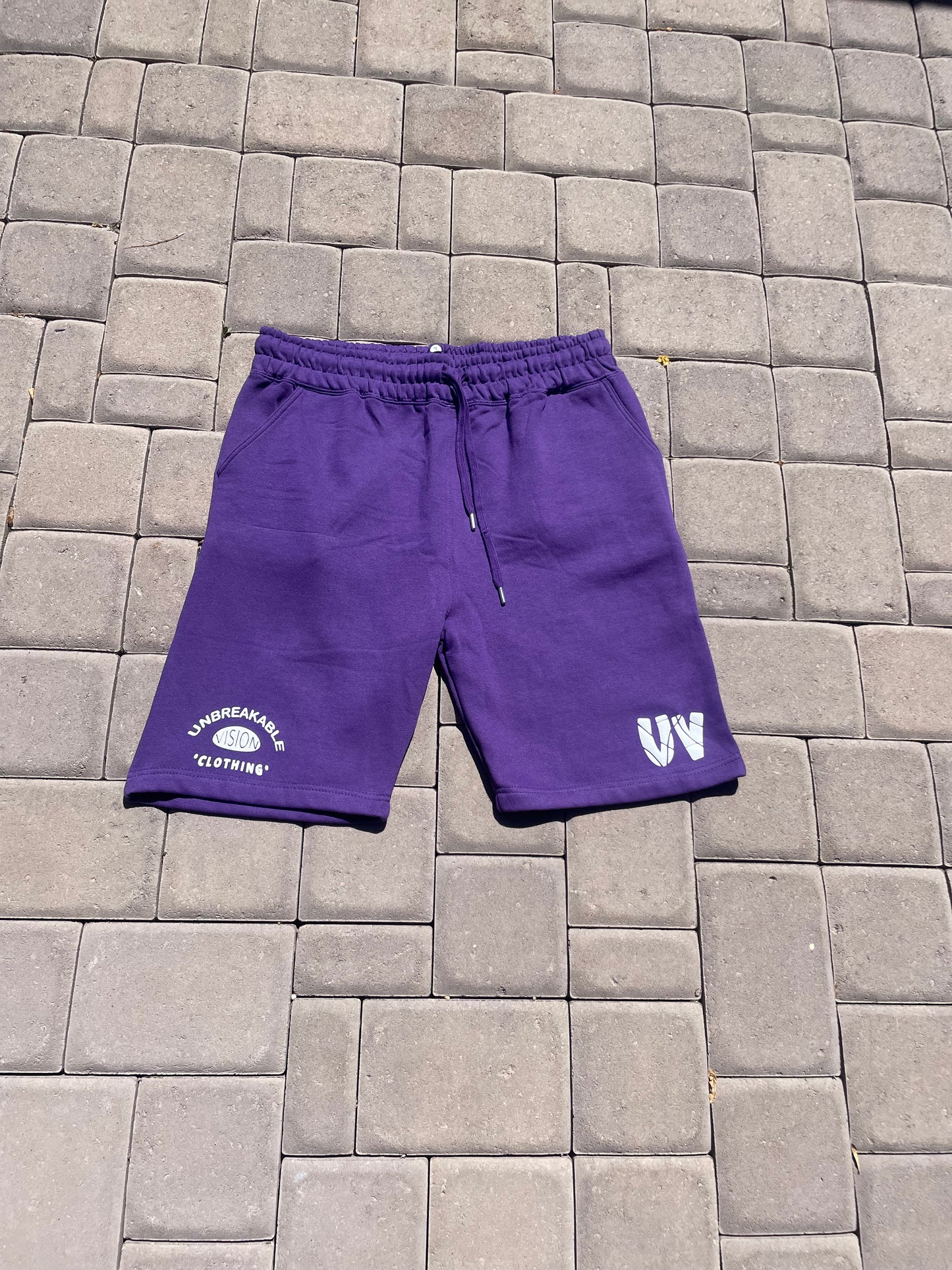 Unisex Purple Sweat Shorts👿👾