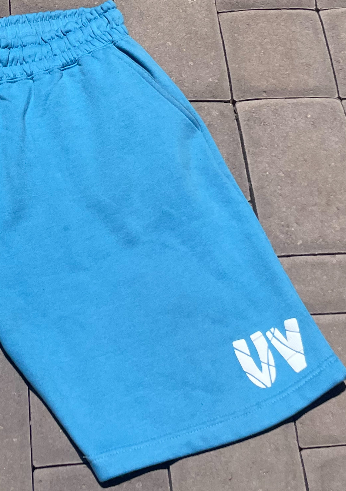 Unisex Sky Blue Sweat Shorts🥶🅿️