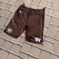 Unisex Brown Sweat Shorts 🤠🤎