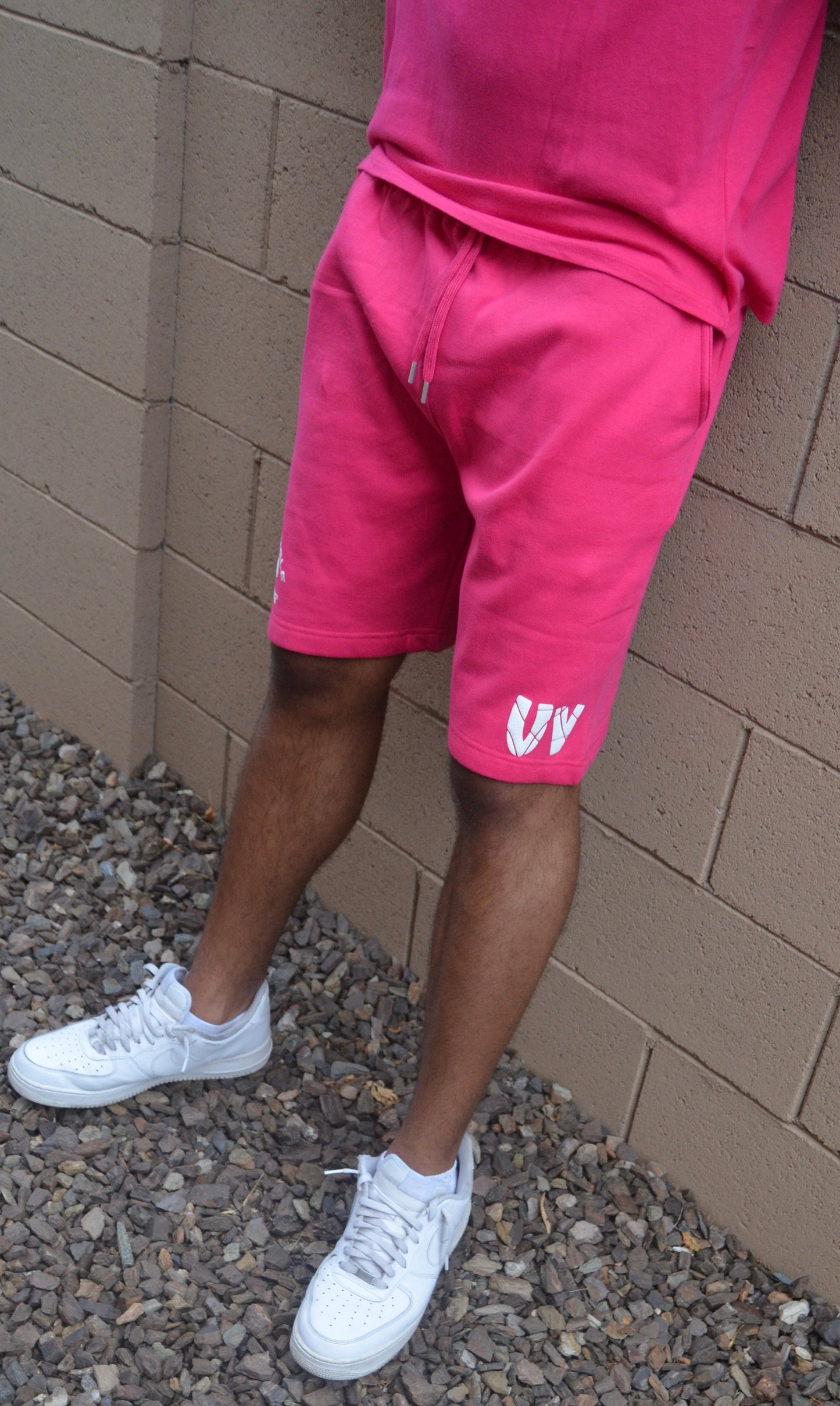 UnIsex Hot Pink “You Will Now Encounter” Short sets 💗💐