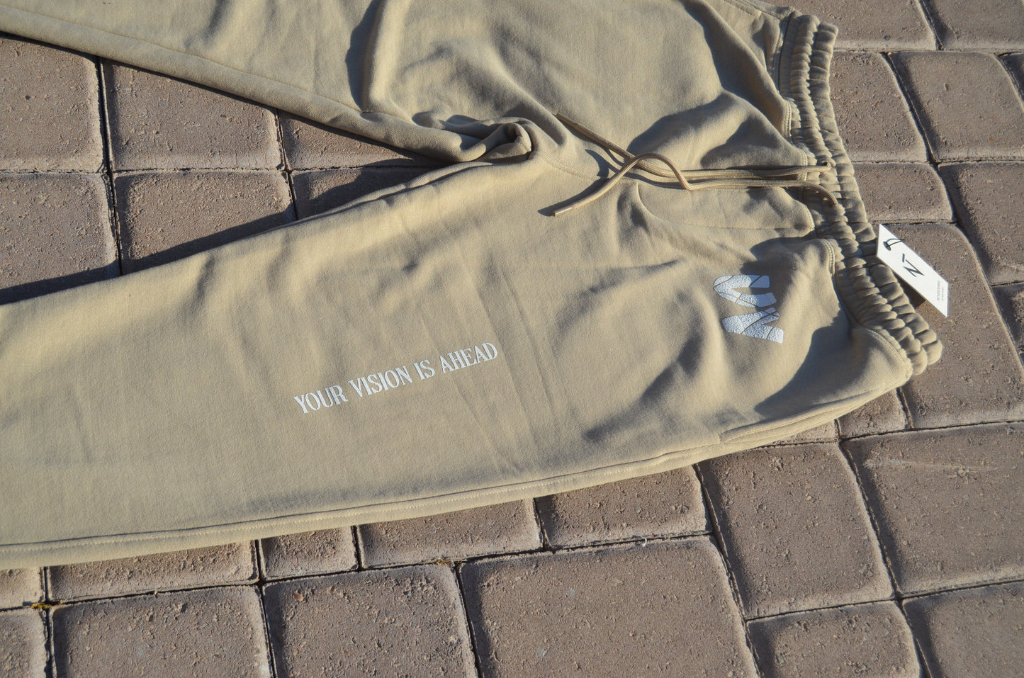 Unisex Sand “Your Vision is Ahead” Sweatpants ⏳🏜️