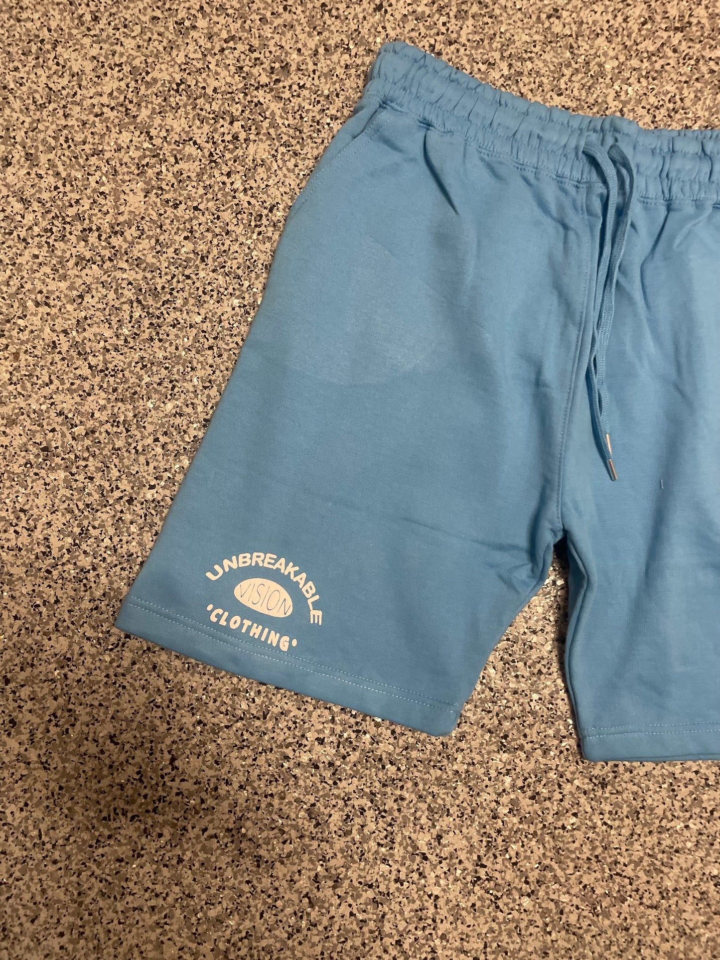 Unisex Sky Blue Sweat Shorts🥶🅿️