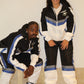 Blue “Get Up And Get To It” Windbreaker set