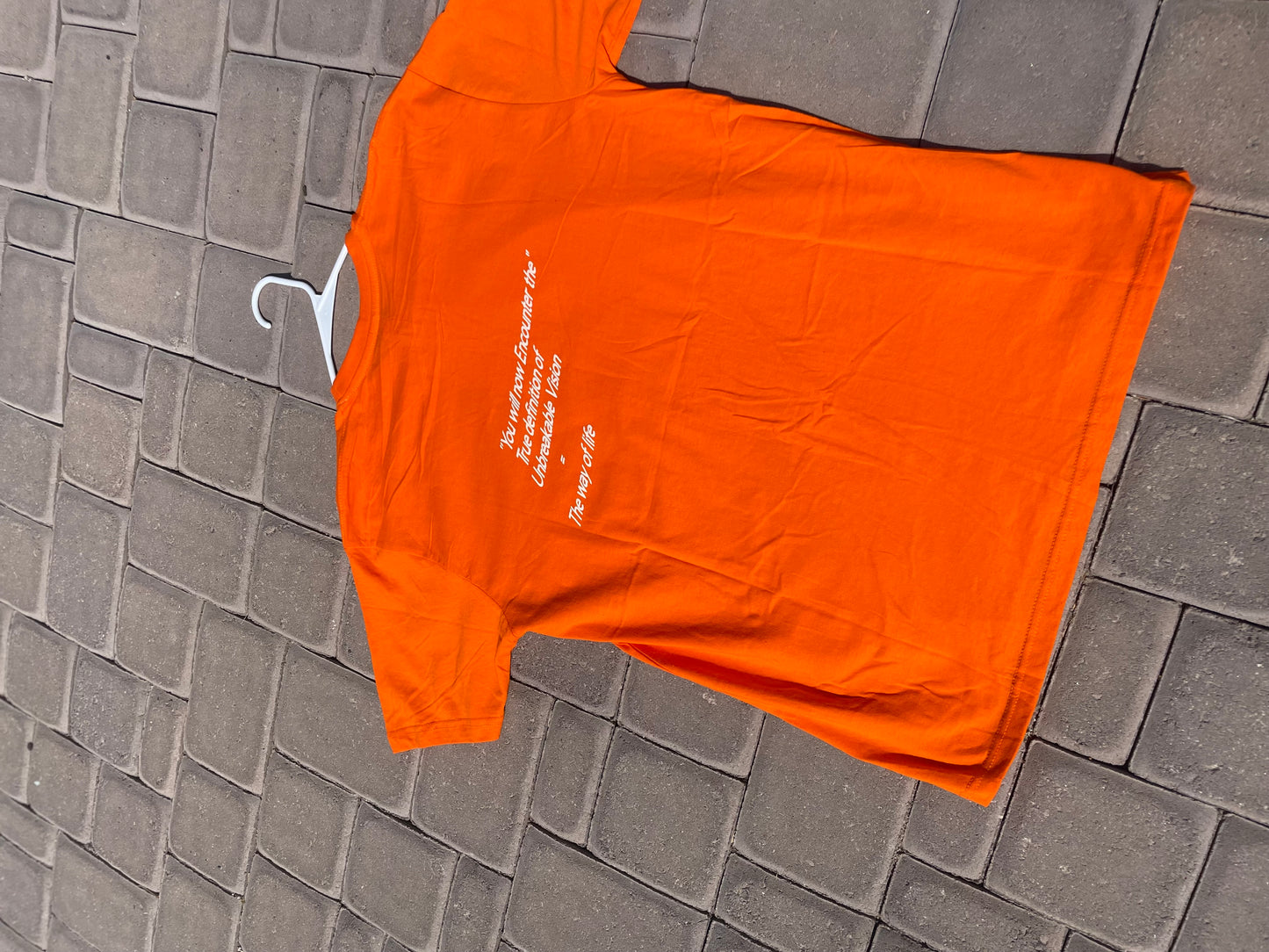 Unisex Orange Glow In The Dark T-Shirts 🍊🦁