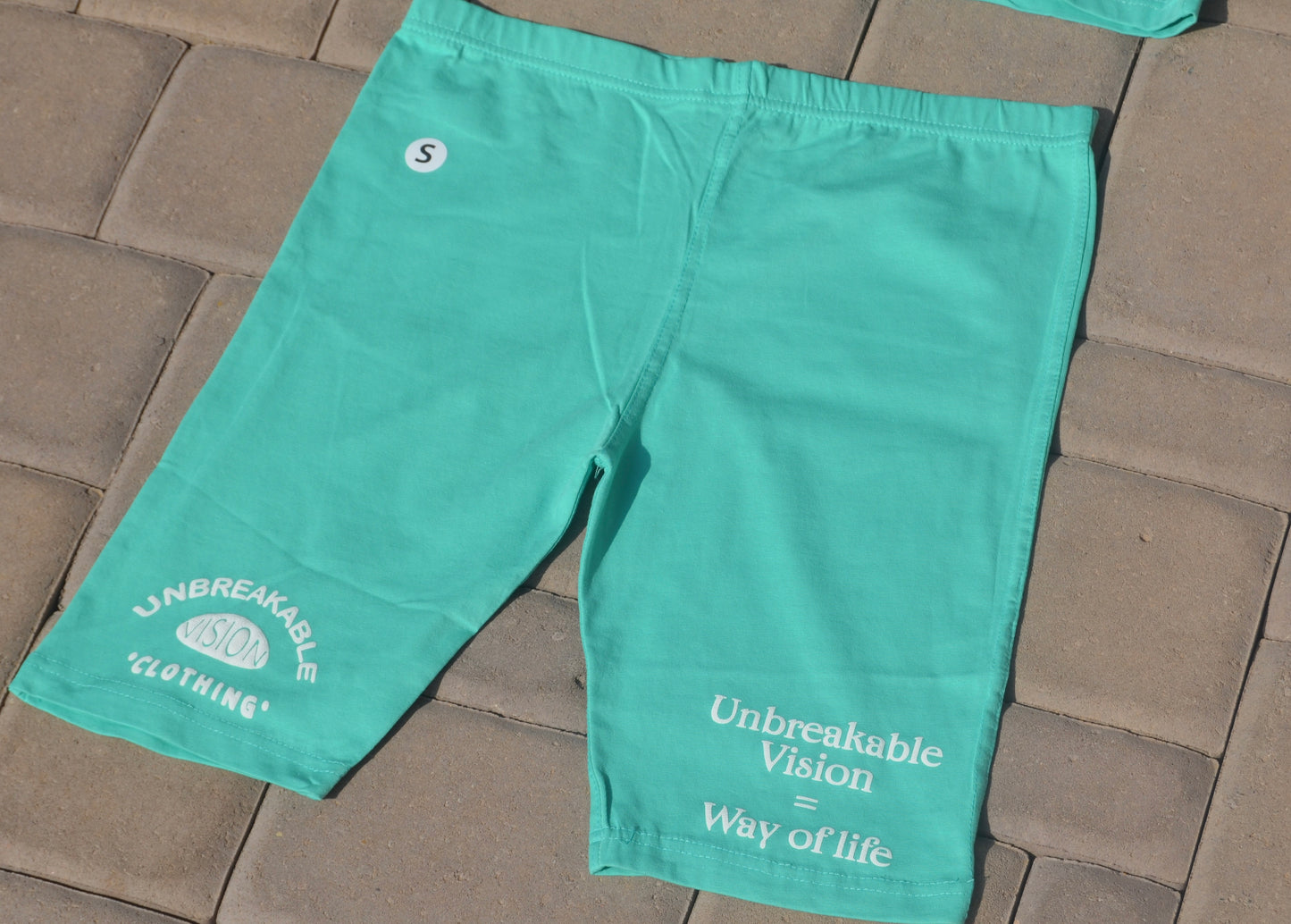 Female Mint Biker Shorts 🍵