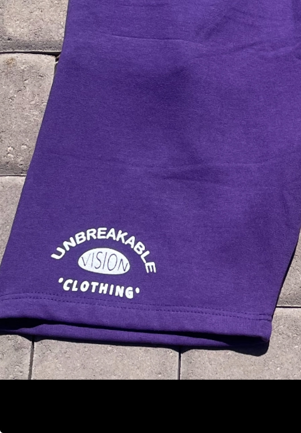 Unisex Purple Sweat Shorts👿👾