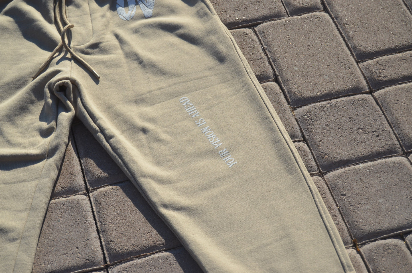 Unisex Sand “Your Vision is Ahead” Sweatpants ⏳🏜️