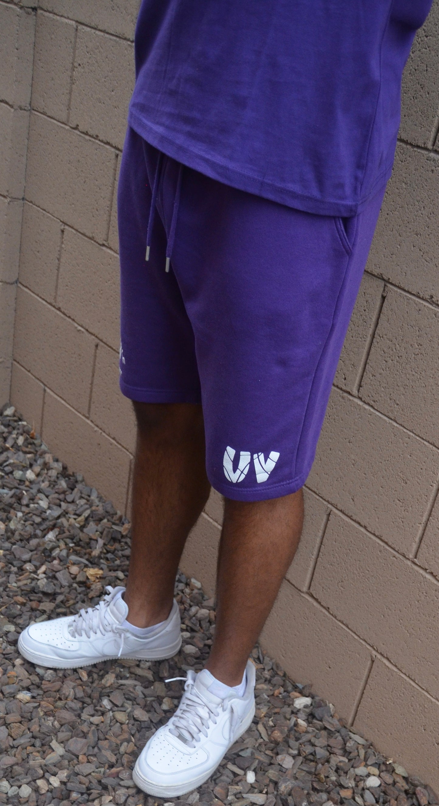 Unisex Purple “You Will Now Encounter” Short sets ☂️💟