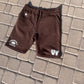 Unisex Brown Sweat Shorts 🤠🤎