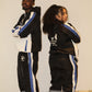 Blue “Get Up And Get To It” Windbreaker set