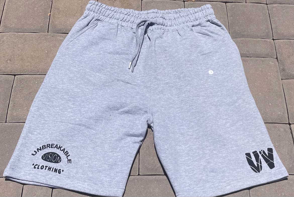 Unisex Grey Sweat Shorts☑️🦍