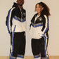 Blue “Get Up And Get To It” Windbreaker set