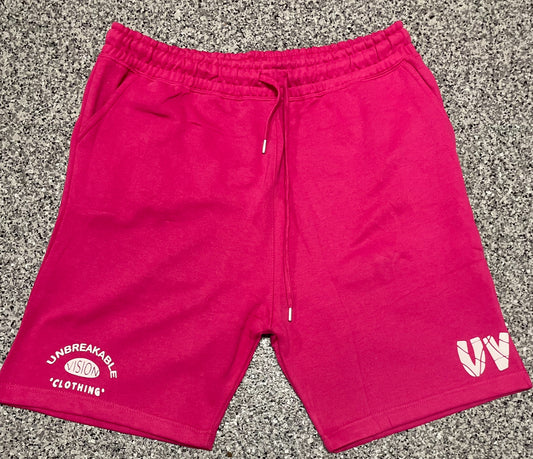 Unisex Hot Pink Sweat Shorts💞💘